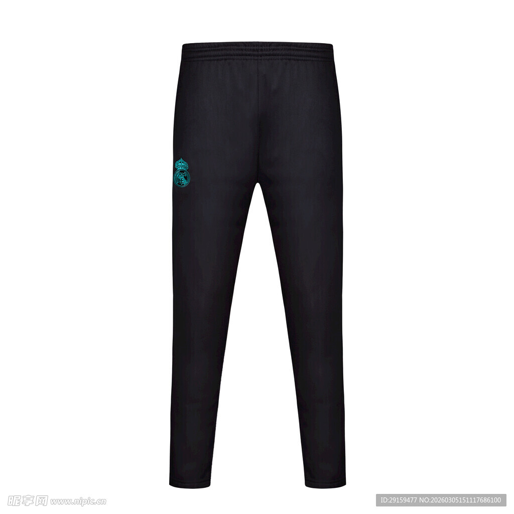 黑色运动长裤