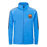 蓝色巴塞罗那足球训练外套