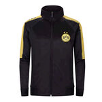 黑色金边足球运动夹克