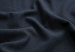 深蓝色褶皱布料纹理