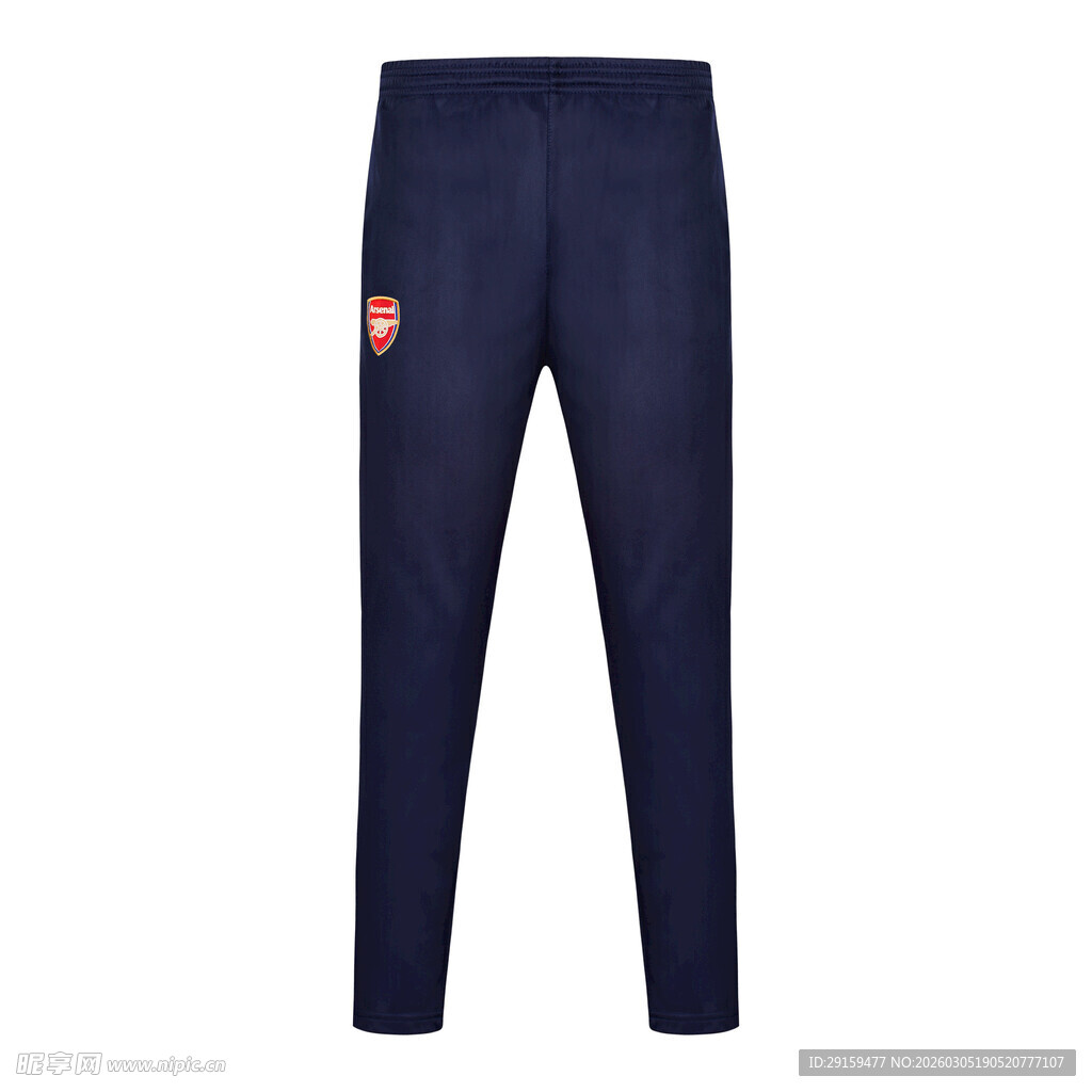 深蓝色运动长裤