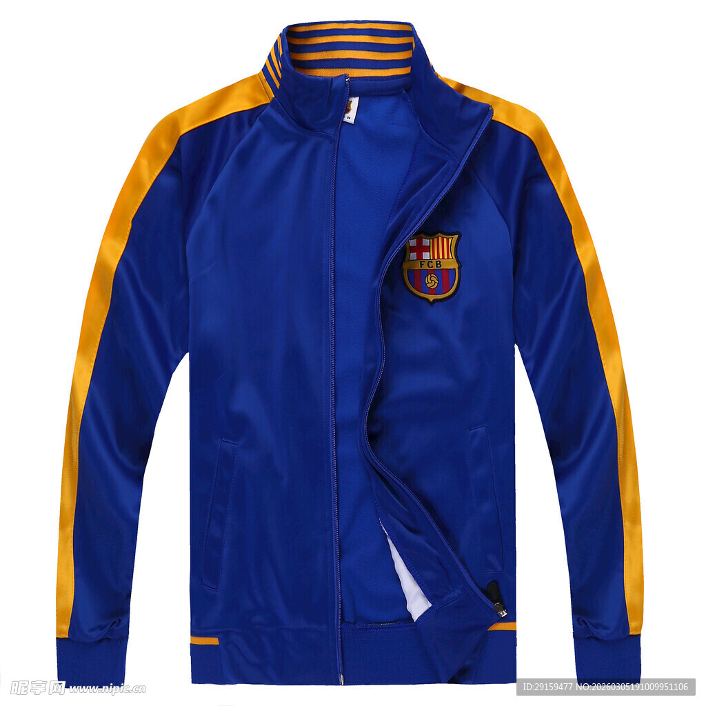 巴塞罗那足球俱乐部运动外套