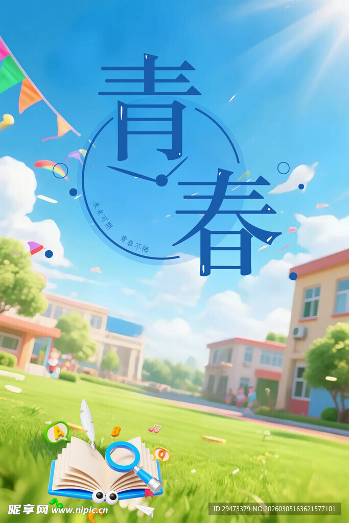 青春校园 放飞美好梦想