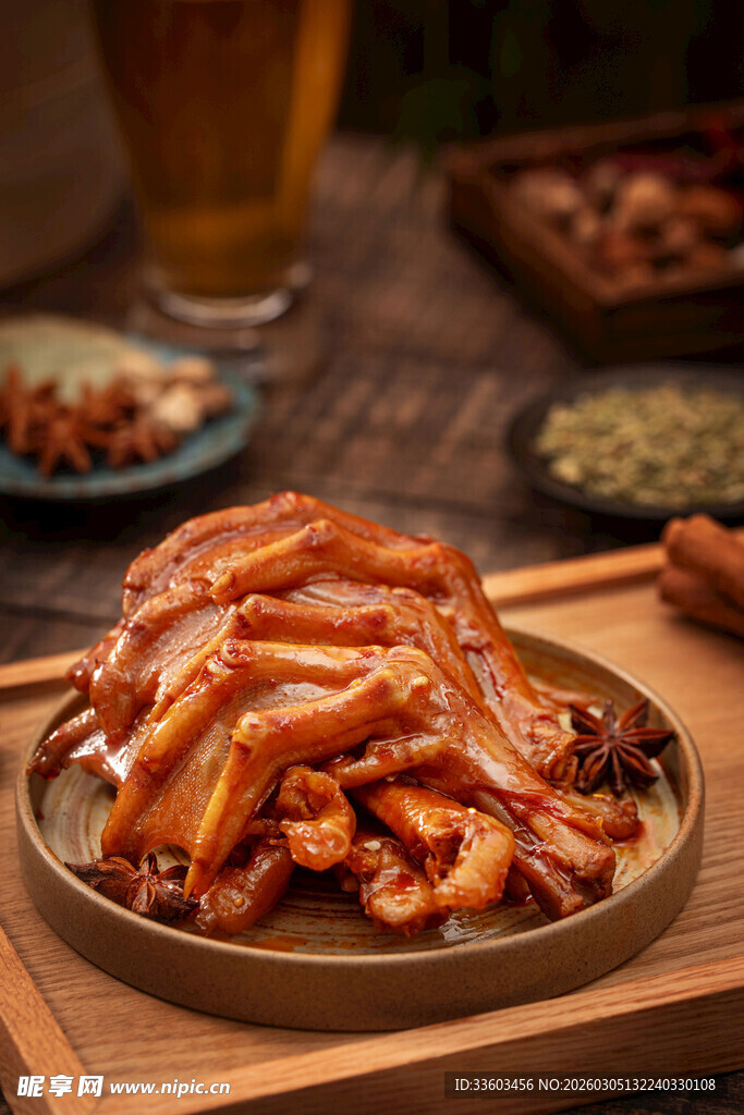 美味卤味鸭爪