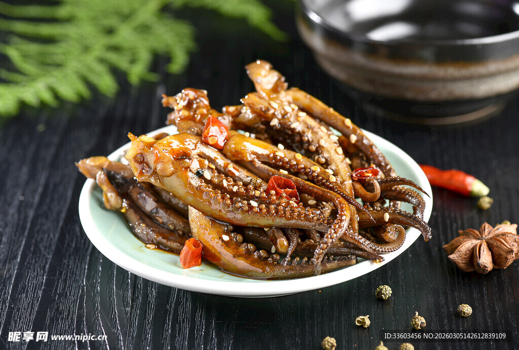 香辣鱿鱼须