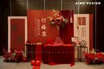 中式订婚宴布置场景