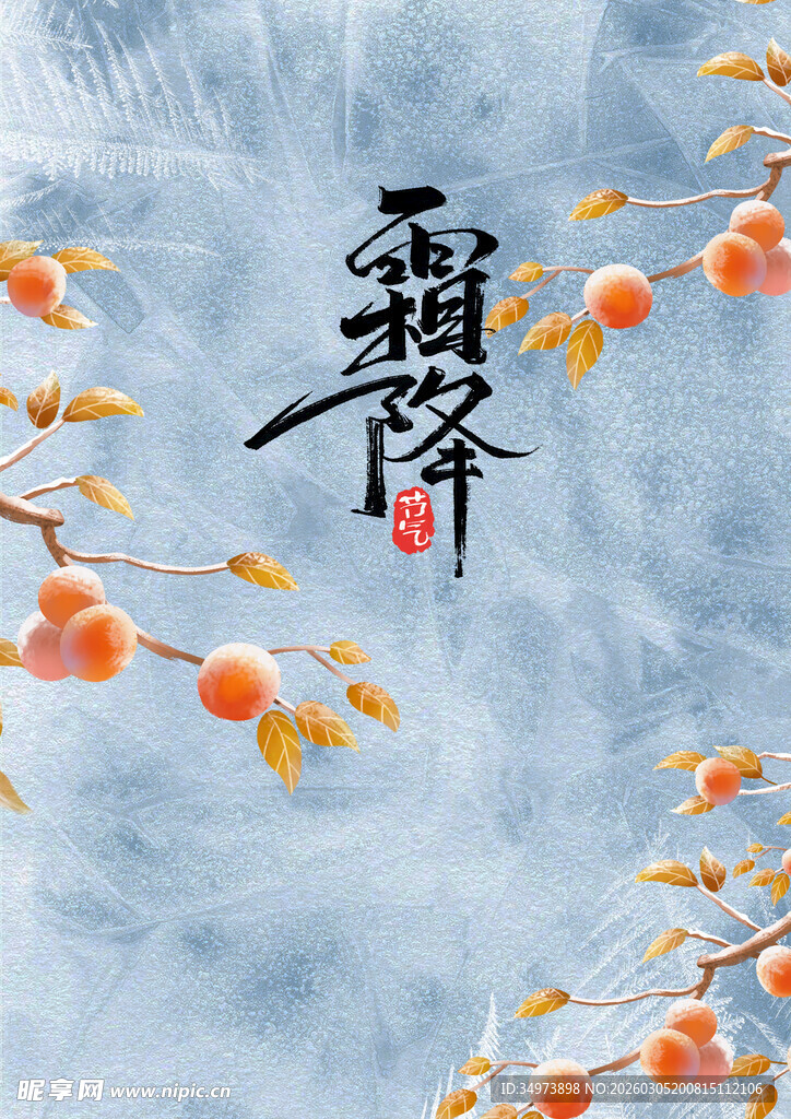 霜降时节枝头硕果累累