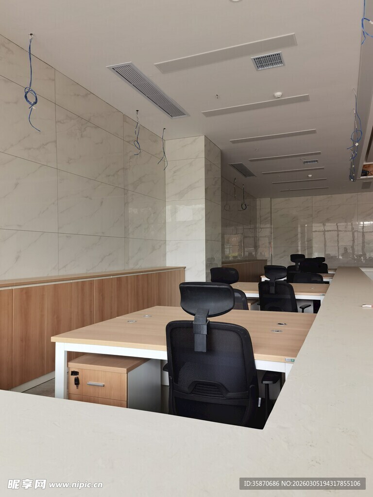 现代简约风格办公区域