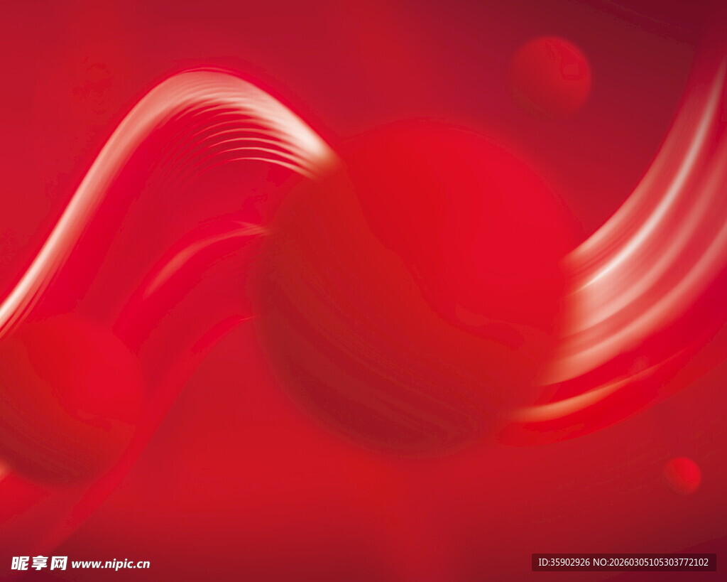 红色动感背景绚丽线条