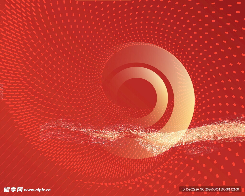 红色漩涡背景图案