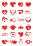 爱心图标集合