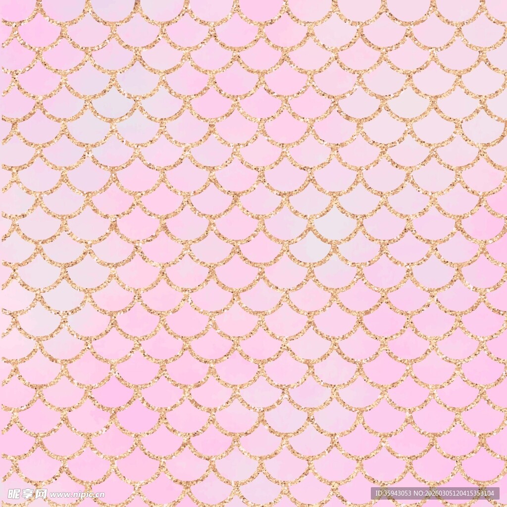 粉色鱼鳞纹理