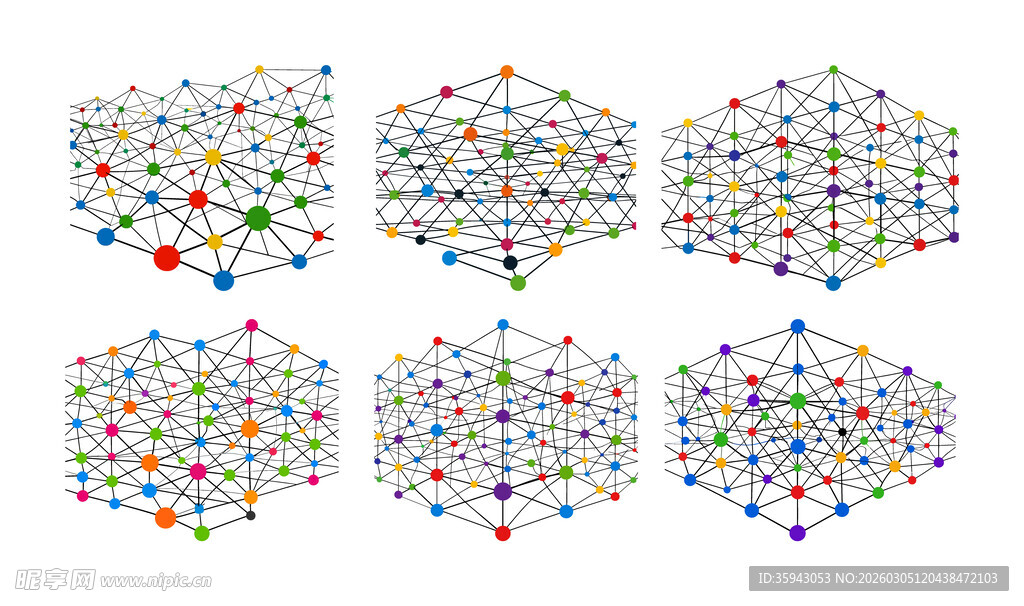六边形几何图案