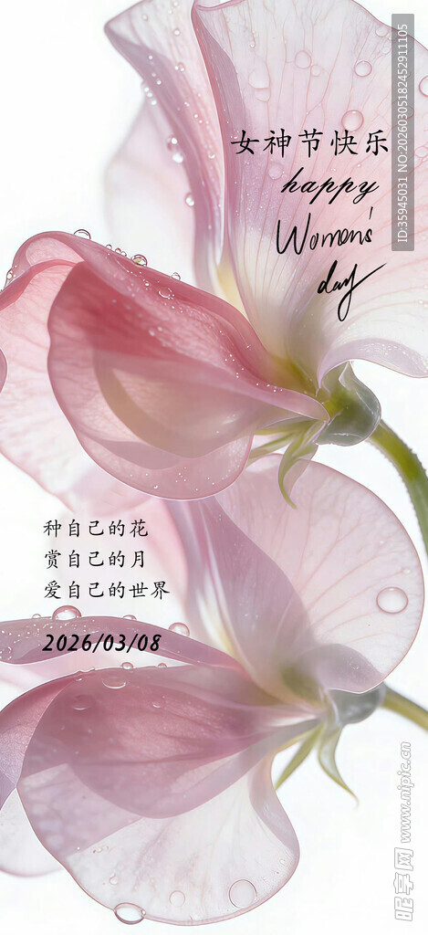 妇女节海报 女神节海报