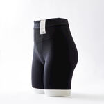 黑色高腰塑身短裤