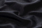 黑色柔软褶皱布料纹理