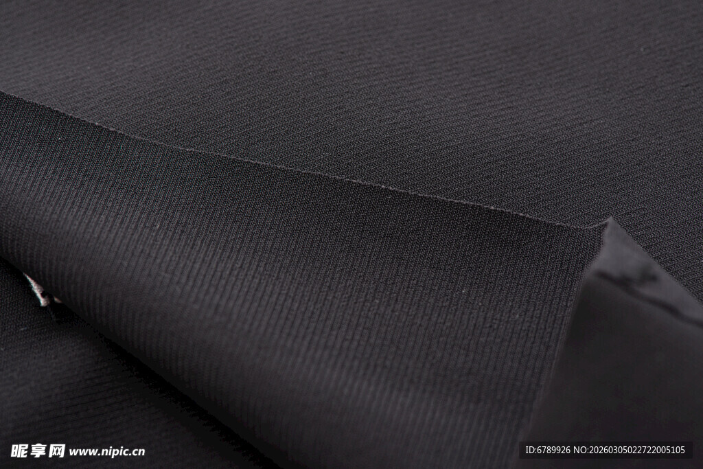 黑色内裤布料特写