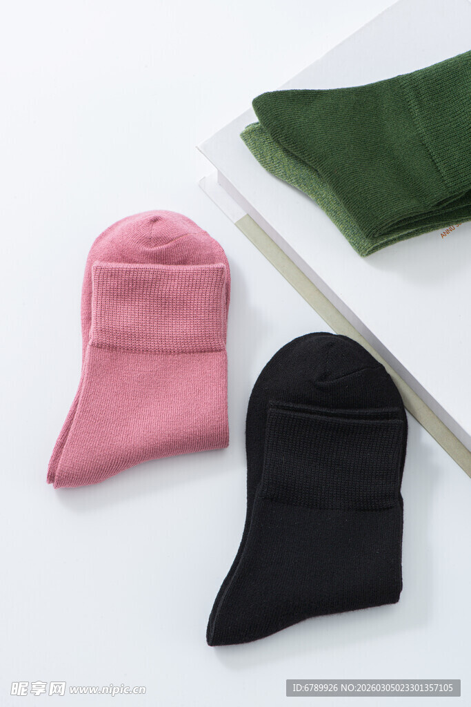 多彩袜子展示