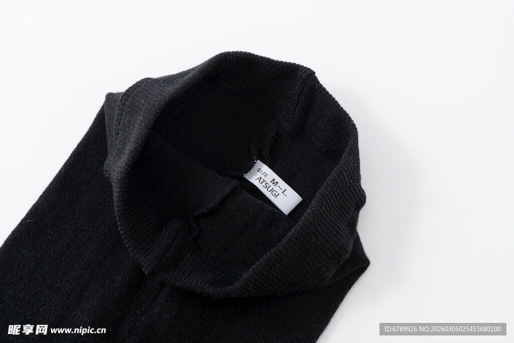 黑色紧身连裤袜特写 