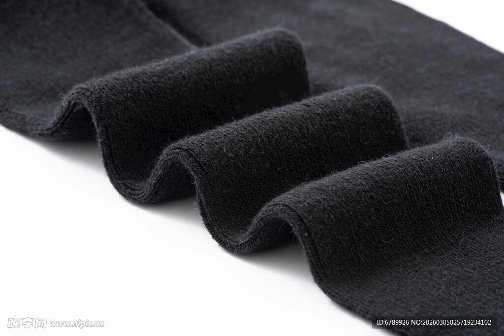 黑色连裤袜针织面料