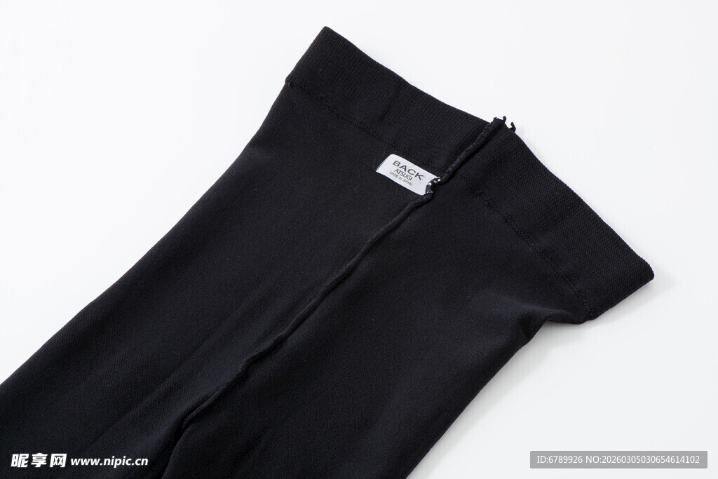 黑色连裤丝袜特写