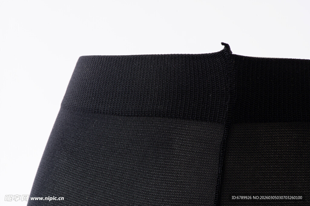 黑色丝袜材质特写