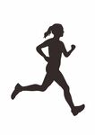 跑步剪影