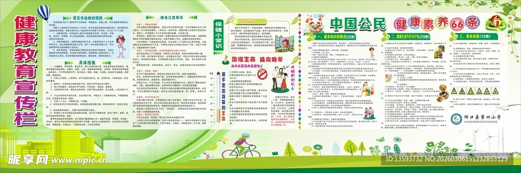 健康教育宣传栏