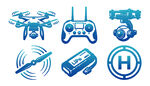 无人机设备图标