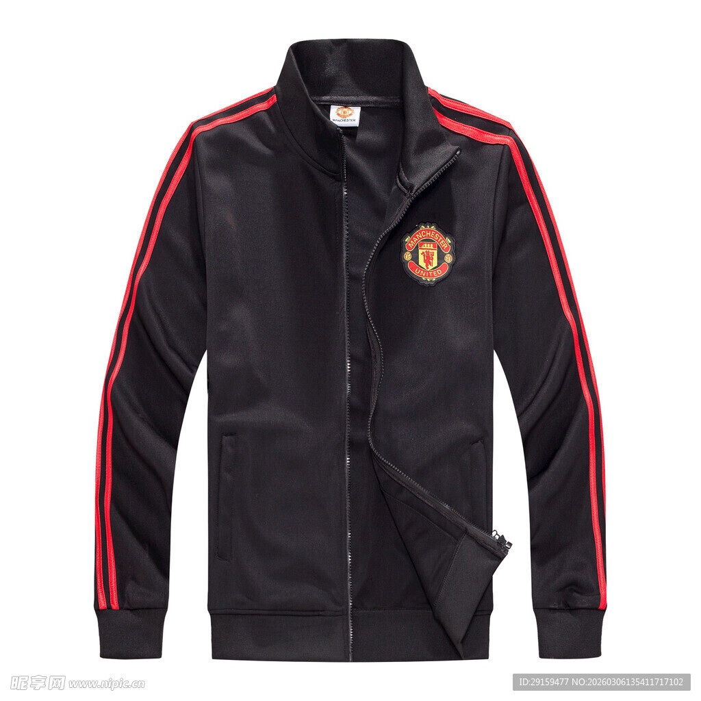 曼联足球运动夹克外套