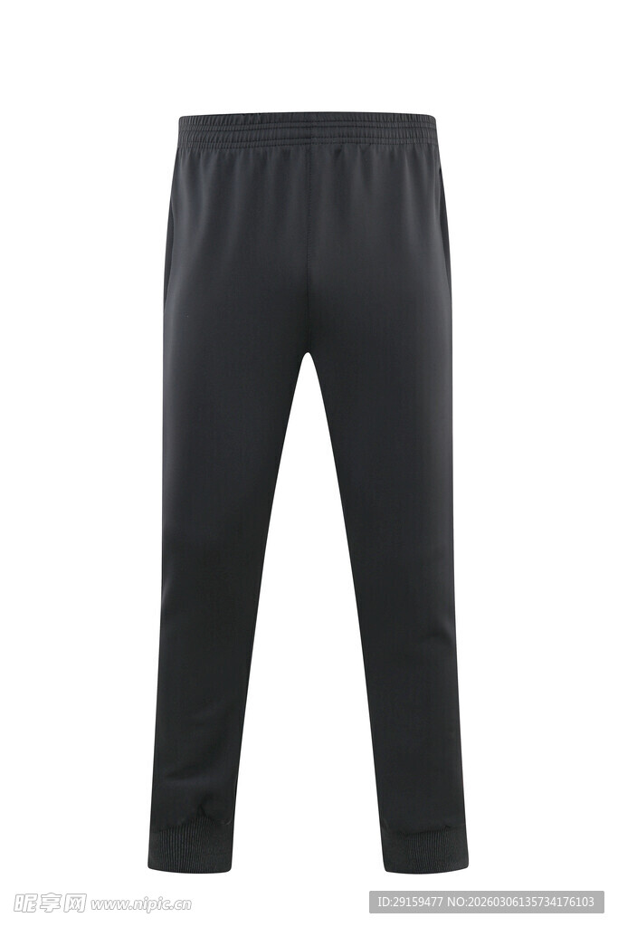 黑色休闲长裤展示