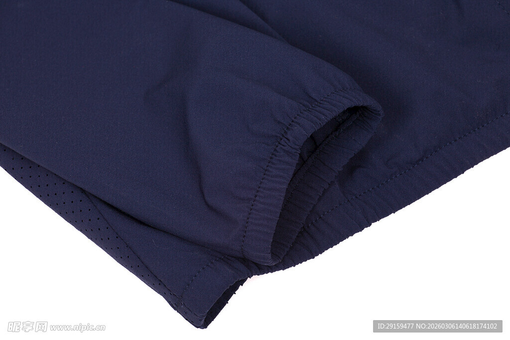 深蓝色折叠布料