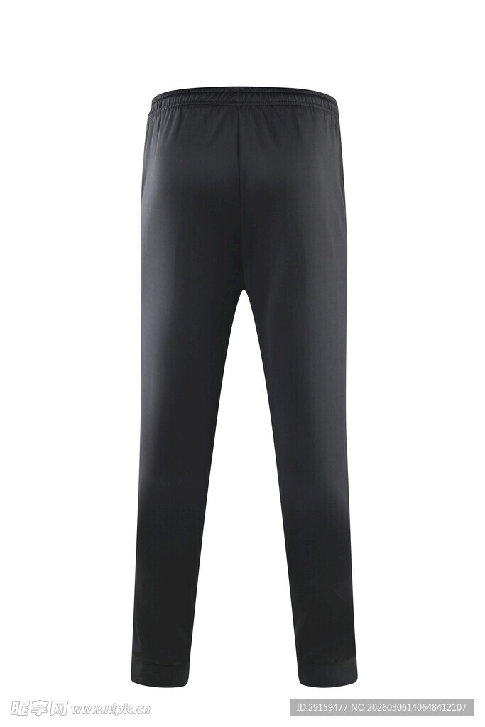 黑色男士休闲长裤