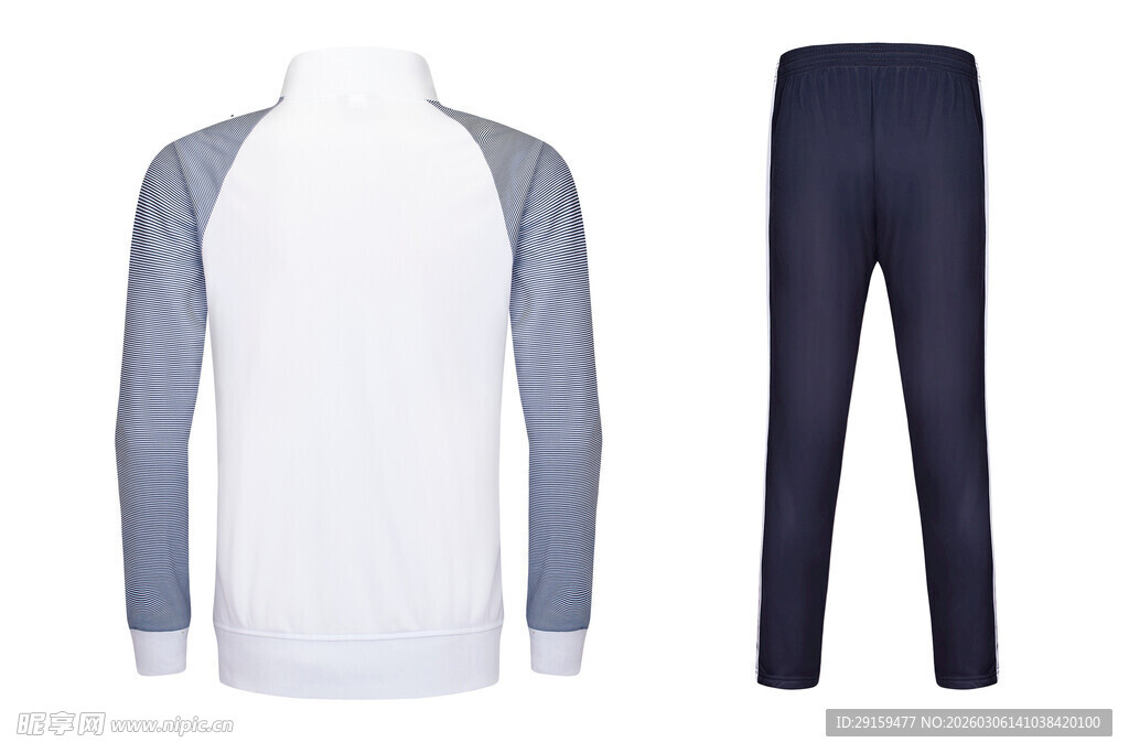 男士运动套装上衣与长裤