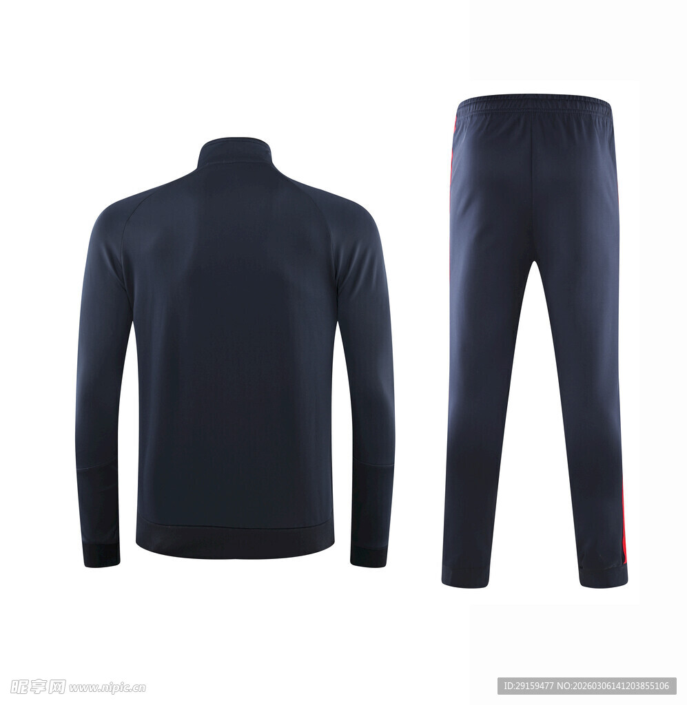 男士黑色运动套装