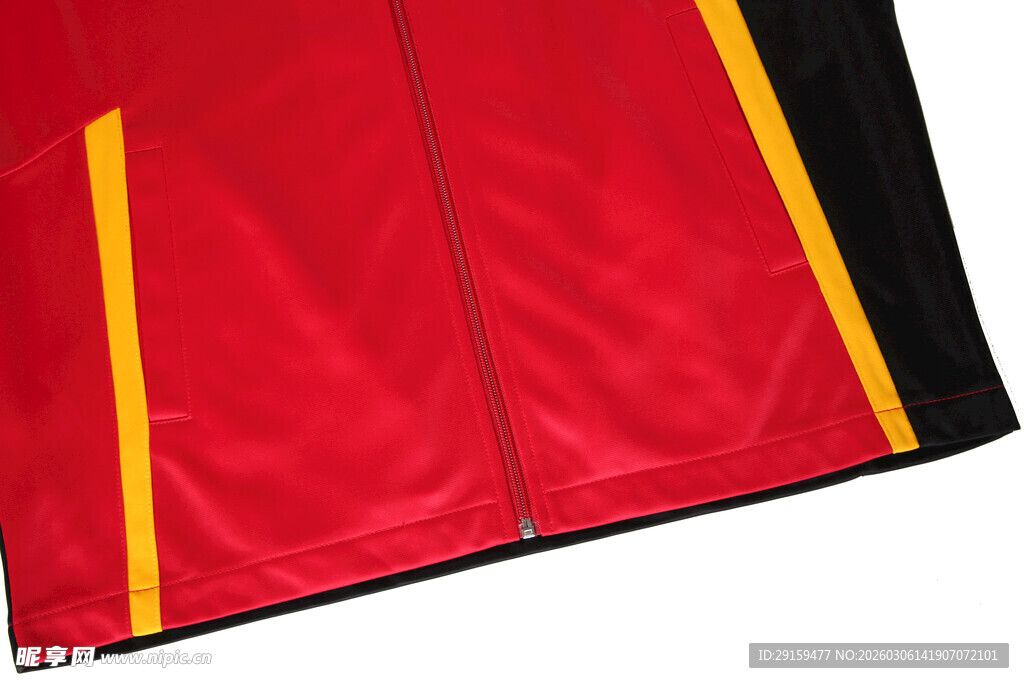 红色运动短裤展示