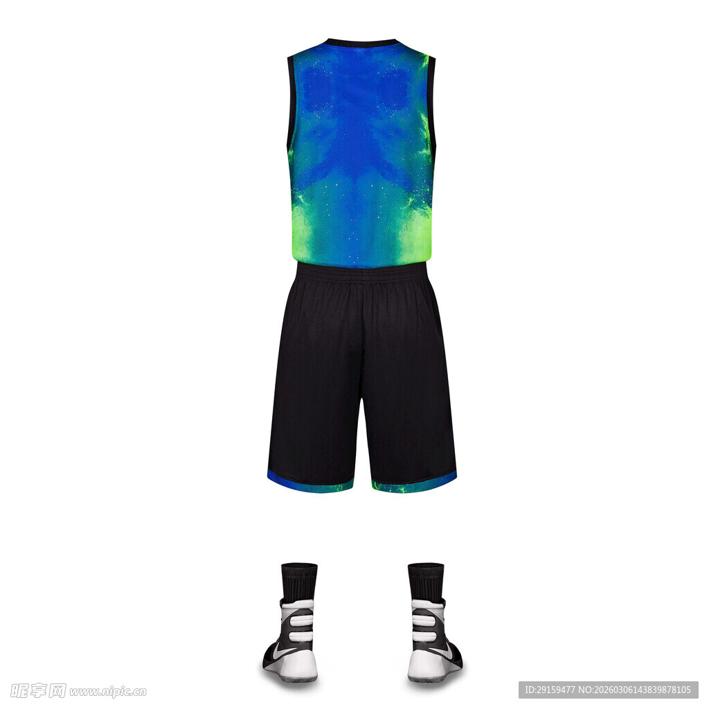 时尚篮球运动套装展示