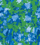 蓝绿相间抽象迷彩图案