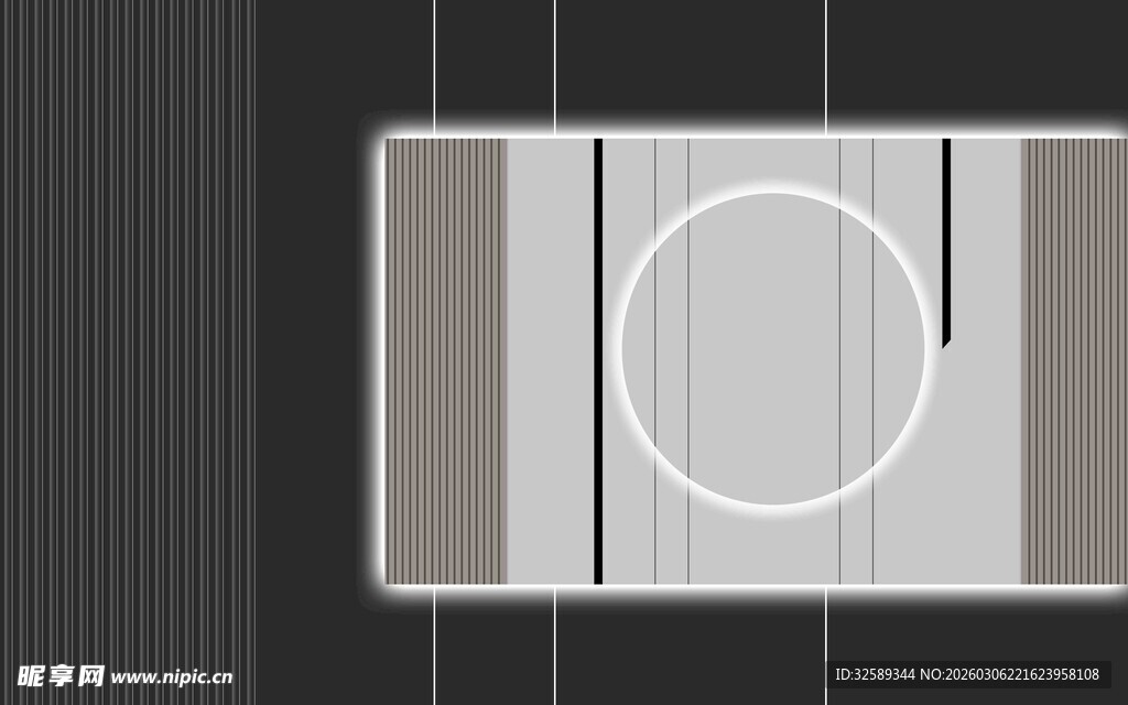 简约几何线条装饰图案