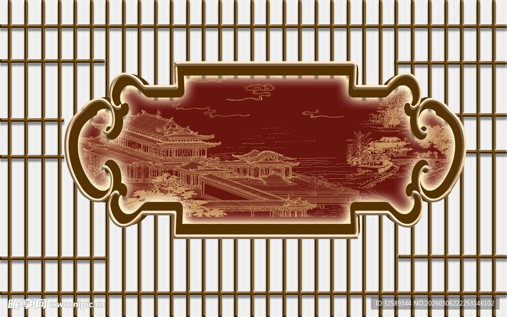 复古边框装饰图案