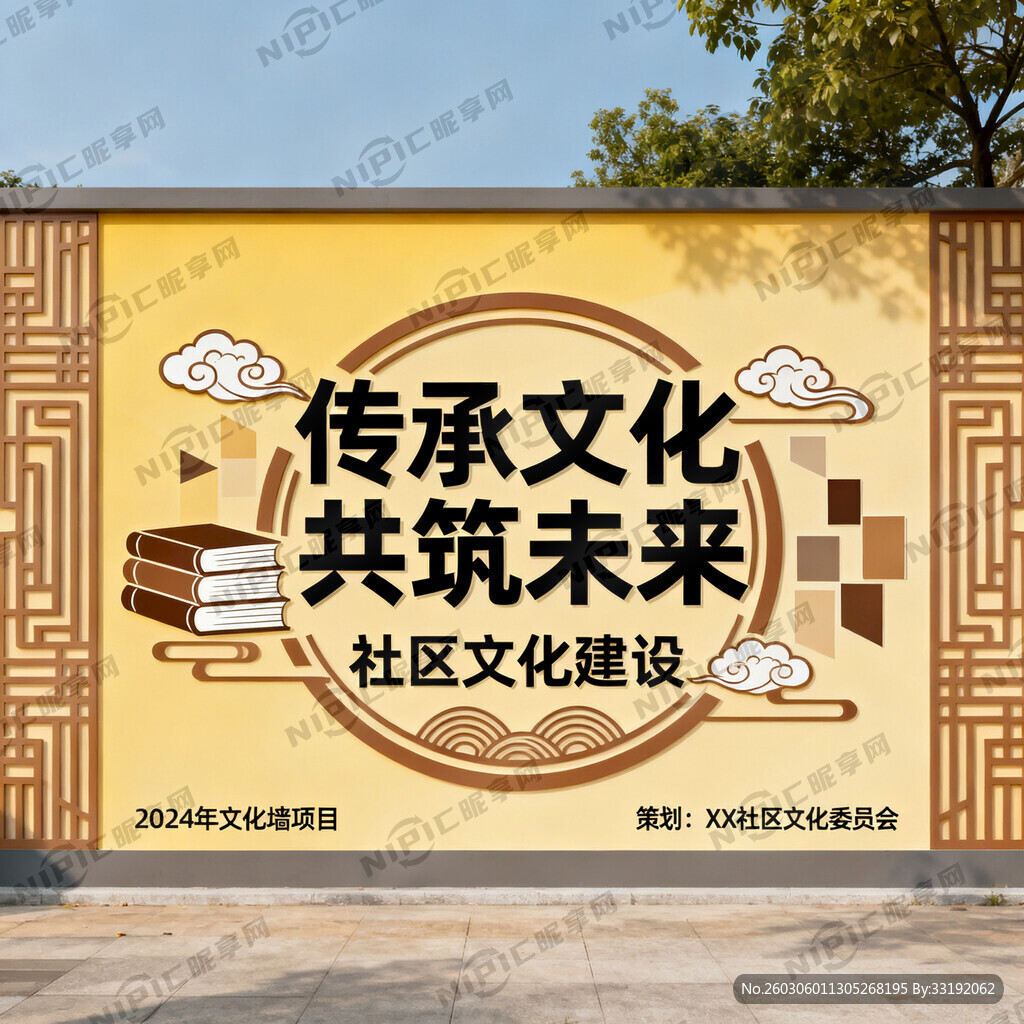 帮我生成文化墙吗可以吗