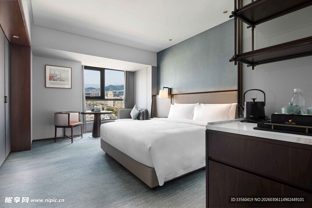 现代简约风格舒适酒店客房