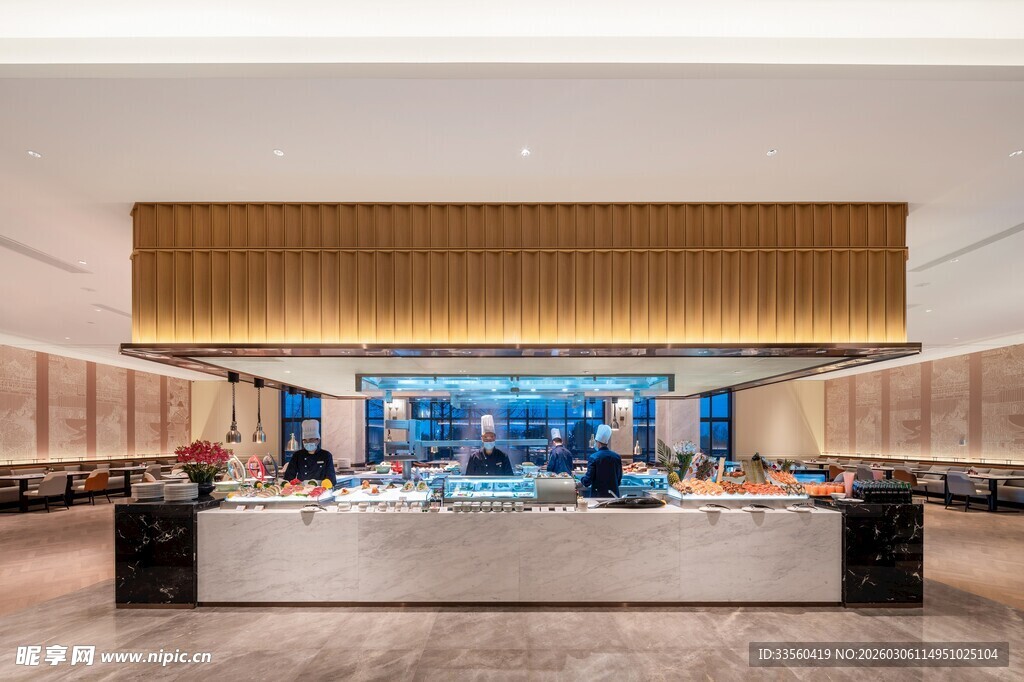 现代豪华酒店大堂空间