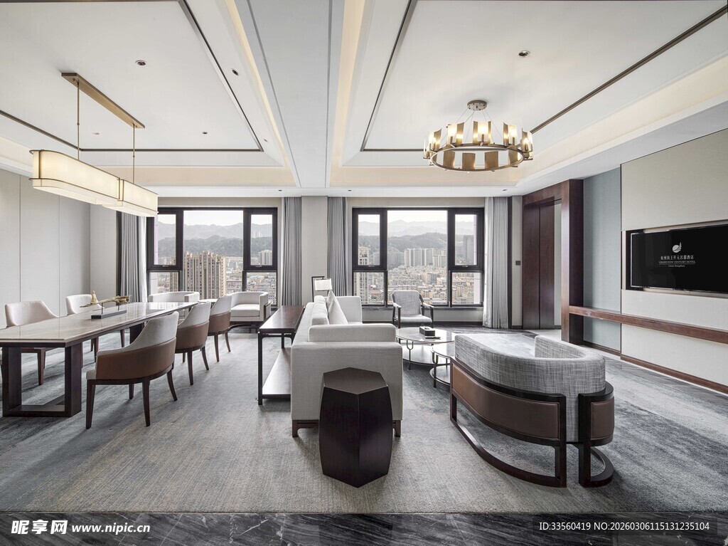 现代简约风格客厅空间