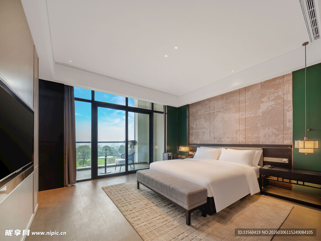 现代简约风格豪华卧室