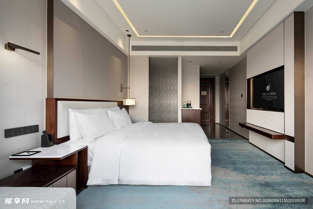 现代简约风格豪华酒店客房