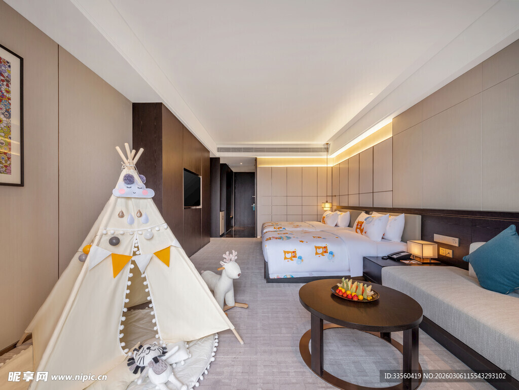 温馨儿童主题酒店客房