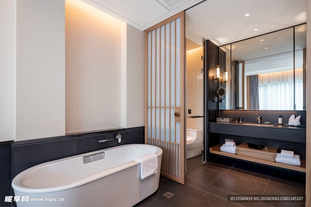 现代简约风格豪华浴室