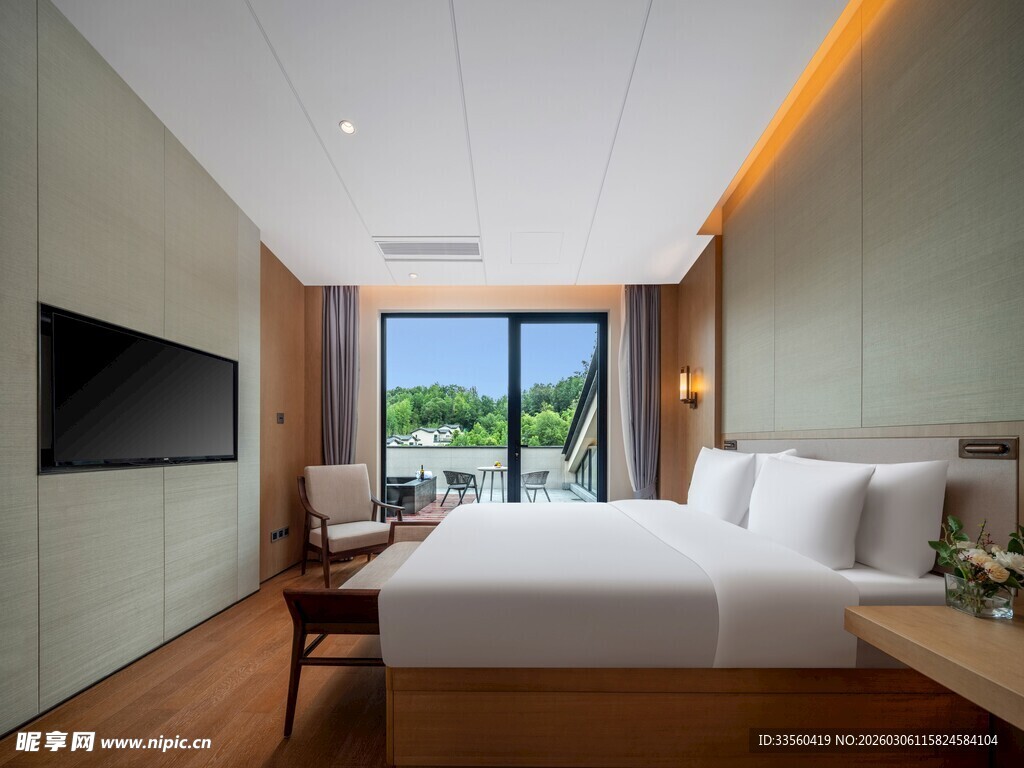 现代简约风格舒适卧室