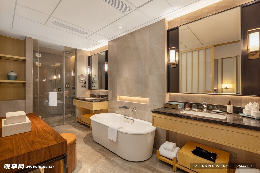 豪华现代风格浴室空间